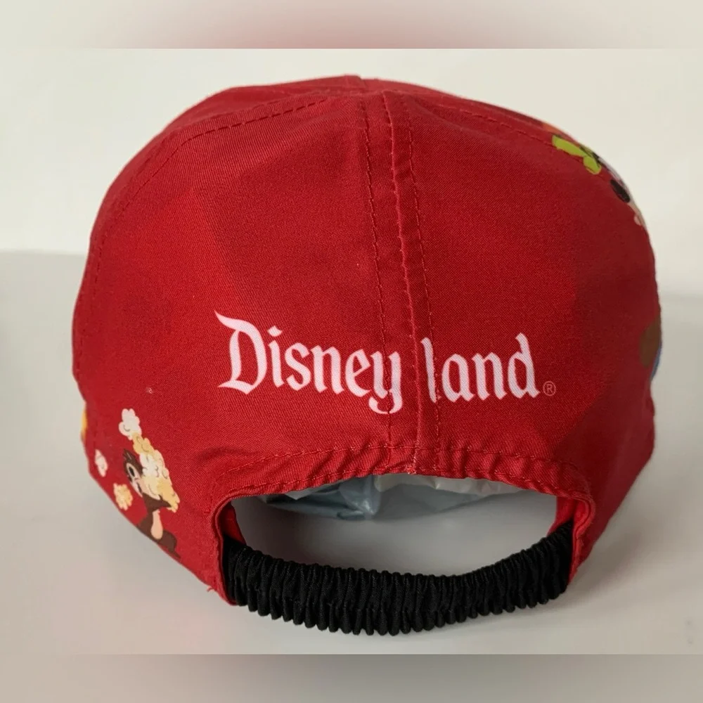 DISNEYLAND RESORT DISNEY PARKS MICKEY MOUSE PLUTO INFANT RED AND BLACK CAP HAT